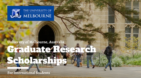 Melbourne Graduate Research Scholarships in Australia
