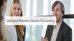 Lancaster Business Masters Scholarship