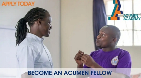 Acumen East Africa Fellowship for Emerging Leaders