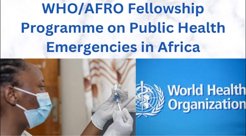 WHO/AFRO Fellowship Programme on Public Health Emergencies in Africa