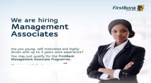 FirstBank Management Associate Program (FMAP) - Nigeria