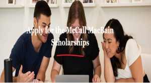 McCall MacBain Scholarships at McGill University, Canada