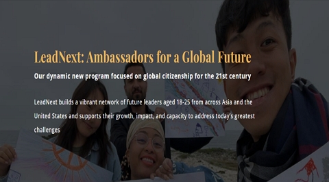 LeadNext Leadership Program | Ambassadors for a Global Future